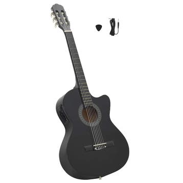 vidaXL Gitaar cutaway met equalizer 6 snaren western, Muziek en Instrumenten, Verzenden, Nieuw