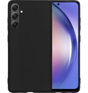 Silicone Case - Galaxy A35 - Zwart (Hoesjes, Accessoires), Verzenden, Nieuw