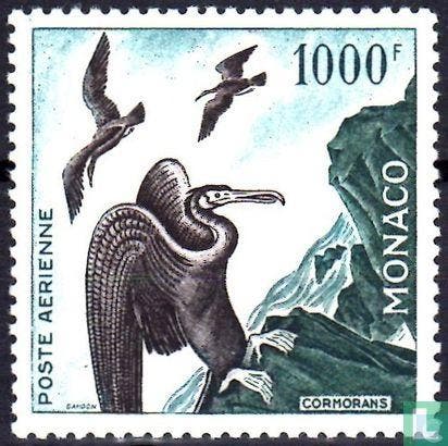 Monaco - Aalscholvers - 1955, Postzegels en Munten, Postzegels | Europa | Overig, Postfris, Verzenden