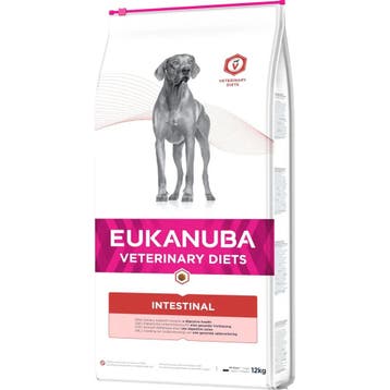 Eukanuba Veterinary Diets Intestinal hondenvoer 12 kg, Verzenden, Hond