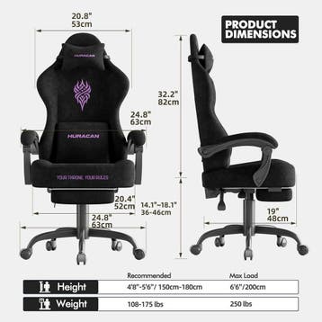 Ergonomische Bureaustoel -  Office Chair - Gamestoel - Volwa, Verzenden, Zo goed als nieuw