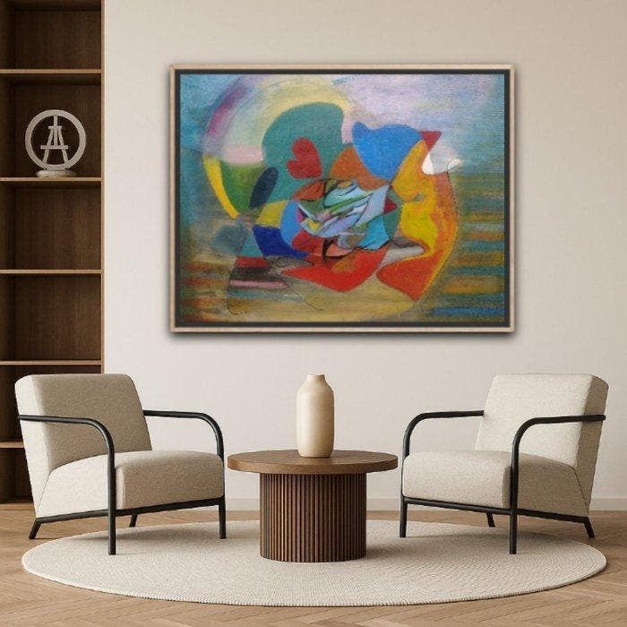 Klaudio Garage - Dreaming colors, Antiek en Kunst, Kunst | Schilderijen | Modern