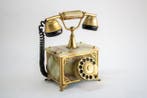 Analoge telefoon - Messing, Onyx - Retro telefoon