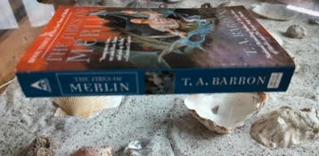 T.A Barron - The fires of Merlin - English, Zo goed als nieuw