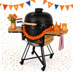 Koningsdeal  24inch BBQ van 1499,- voor slechts 799,-, Nieuw, Kamado Black