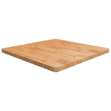 Vierkant Tafelblad Eiken | 59% Korting, Gebruikt, 50 tot 100 cm, Rustiek, Tafelblad