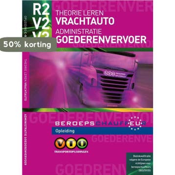 Theorieboek Vrachtauto V2 V3 Administratie Goederenvervoer, Verzenden, Zo goed als nieuw, VTO BV