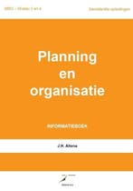 Planning en organisatie (9789081965644, J.H. Altena), Boeken, Schoolboeken, Verzenden, Nieuw