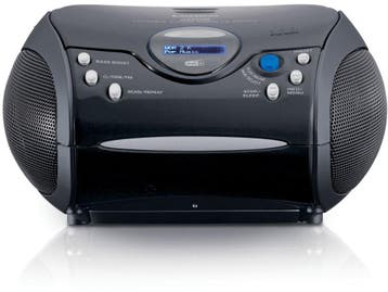 Lenco SCD-24DAB BK - Draagbare CD-speler - DAB+ radio, Verzenden, Zo goed als nieuw