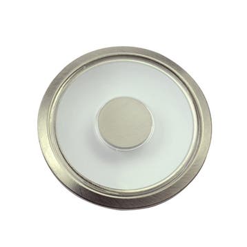 Inbouw Plafonniere LED 75mm kajuitlamp, warmwit, 10-15 volt,, Watersport en Boten, Ophalen of Verzenden, Nieuw
