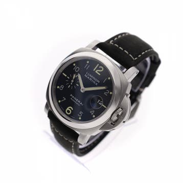 Panerai Luminor Marina 44mm PAM00164; Automatisch Heren H..., Ophalen of Verzenden, Zo goed als nieuw, Leer, Overige merken