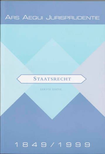 Staatsrecht Jurisprudentie 1849-1999 9789069163222, Boeken, Verzenden, Gelezen