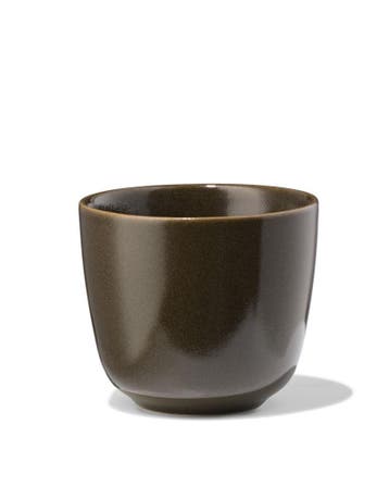 HEMA Koffiekopje 185ml Puur aardewerk donkerbruin, Huis en Inrichting, Keuken | Servies, Verzenden, Nieuw