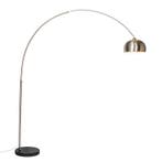 Booglamp staal metalen kap 32 cm verstelbaar - XXL, Verzenden, Nieuw, Modern