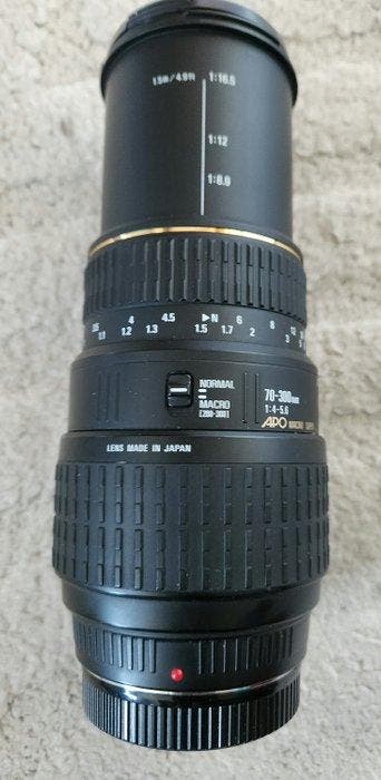 Sigma 70-300mm 1:4-5.6 APO Macro Super Zoomlens, Nieuw