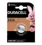 Duracell Knoopcel batterij lithium CR2450 blister 1, Ophalen of Verzenden, Nieuw
