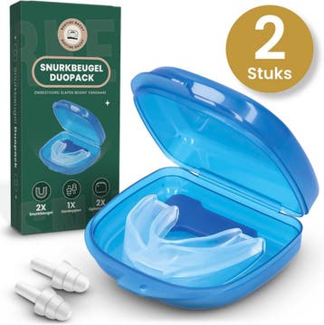 Rustige Nacht® Anti Snurk Beugel Snurkbeugel Duopack -, Ophalen of Verzenden, Nieuw