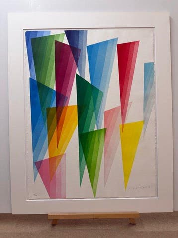 Piero Dorazio (1927-2005) - Europa Unita- Germania
