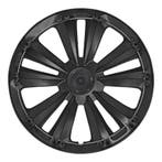 ProPlus Wieldoppen Set - Ø 15 inch - Terra - Mat Zwart /..., Auto diversen, Wieldoppen, Ophalen of Verzenden, Nieuw