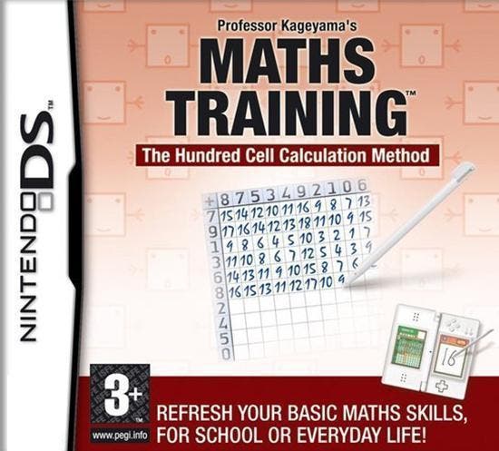 Professor Kageyamas: Reken Training (DS) 3DS, Spelcomputers en Games, Games | Nintendo DS, Zo goed als nieuw, Ophalen of Verzenden