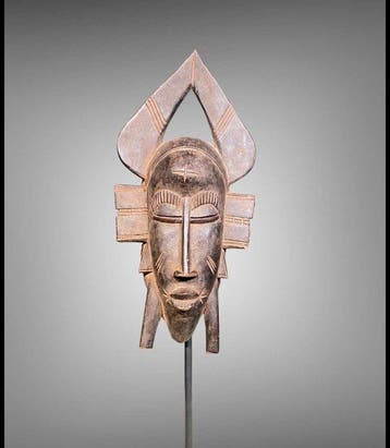 sculptuur Senofou (37 cm) - Masker Senofou - Senufo - Mali, Antiek en Kunst