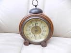 Wekker - Junghans - Antiek Hout, Metaal - Junghans, Antiek en Kunst, Antiek | Klokken