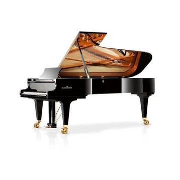 Schimmel Konzert K280 T SP messing vleugel, Muziek en Instrumenten, Piano's, Nieuw, Zwart, Vleugel