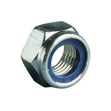 M12 Borgmoer - Klasse 8 - Gegalvaniseerd - Metrisch, Ophalen of Verzenden, Nieuw, Minder dan 50 mm, Bouten of Moeren