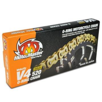 KTM 690 SMC MOTO MASTER  Ketting O-RING 520 V4 goud 120, Motoren, Ophalen of Verzenden, Nieuw