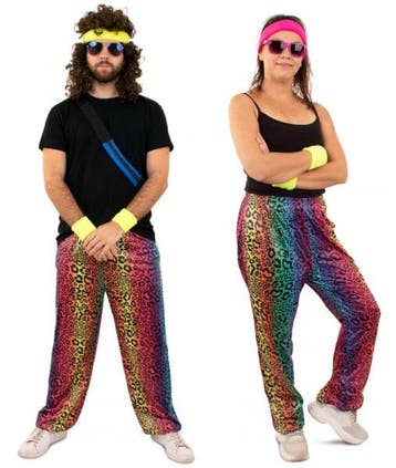 Trainingsbroek neon panter unisex, Kleding | Dames, Carnavalskleding en Feestkleding, Ophalen of Verzenden, Nieuw