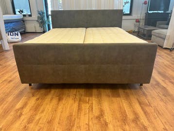 NIEUW UIT DOOS ! Gelijk leverbaar boxspring 180x200 vlak, Ophalen of Verzenden, 180 cm, 200 cm, Nieuw