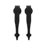 Intersteel Set van 2 hangrollen Classic 29cm - mat zwart, Verzenden, Nieuw