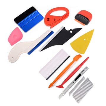 Car Wrap Folie Set - 11 delig - Auto Gereedschapset, Verzenden, Nieuw