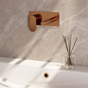 Brauer Copper Edition Inbouw Wastafelmengkraan met Rechte, Ophalen of Verzenden, Nieuw