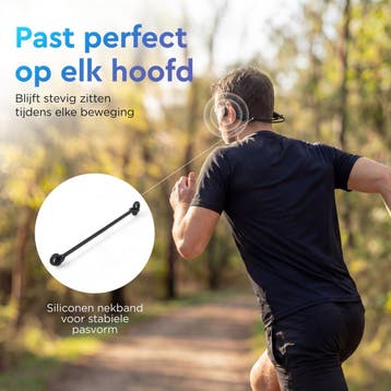 Golden Sound Run - Bone Conduction Headphone - Sport, Audio, Tv en Foto, Ophalen of Verzenden, Zo goed als nieuw