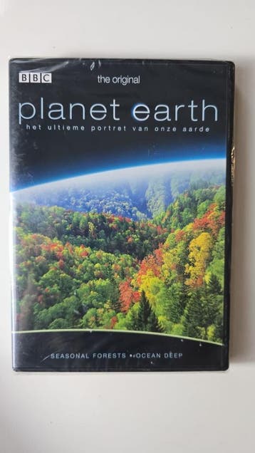 BBC PLANET EARTH SEASONAL FORESTS & OCEAN DEEP (IN SEAL), Verzenden, Gebruikt
