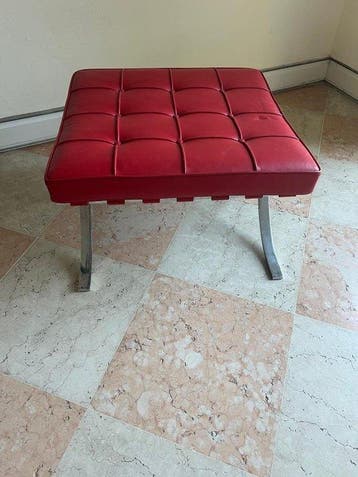 Knoll - Ludwig Mies van der Rohe - Kruk - Barcelona-stoel -