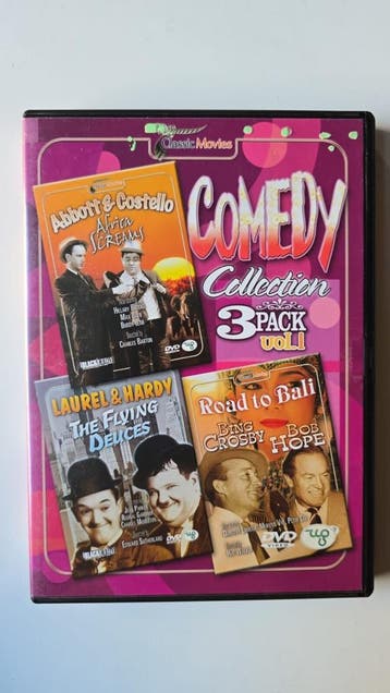 FILMBOX / ABBOTT & COSTELLO AFRICA SCREAMS / LAUREL & HARDY, Verzenden, Gebruikt