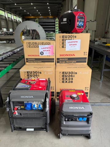 Honda EU30is aggregaat generator inverter aanbieding nieuw, Nieuw, Minder dan 5 kVA, Benzine, Elektrisch startend