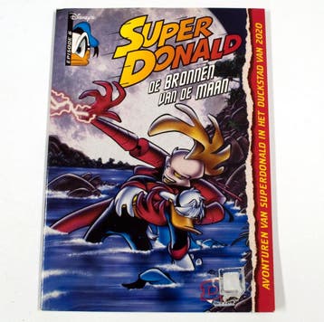 De bronnen van de maan / Duck Power Superdonald / 5 - Sanoma, Boeken, Verzenden, Zo goed als nieuw, Sanoma