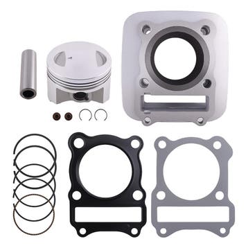 Cylinder Piston Kit 62mm geschikt voor Suzuki DR 125 GN 1..., Verzenden, Nieuw