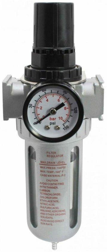 Drukregelaar Met Filter - 1/2 Duims - Max Druk 10 Bar - Comp, Ophalen of Verzenden