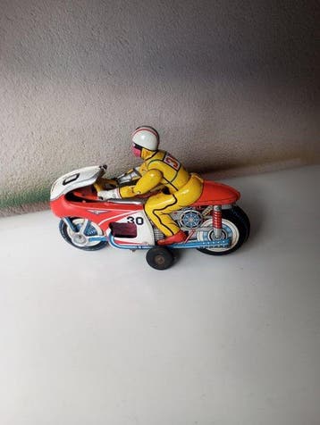 Toy Nomura - Speelgoed moto da corsa - 1960-1970 - Japan, Antiek en Kunst