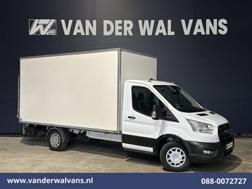 Ford Transit | 2.0 TDCI 130pk Bakwagen Laadklep Euro6 Airco, Gebruikt, Euro 6, Wit, Dealer onderhouden