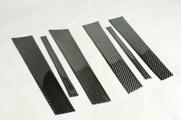 Carbon B-Pillar covers, Verzenden