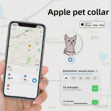 Pet GPS Tracker Halsband - Anti-Verlies Tracker voor Hond &, Verzenden, Nieuw