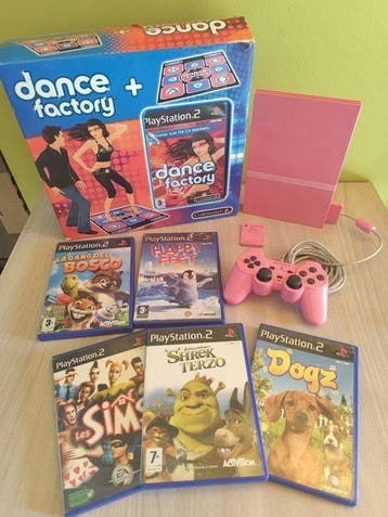 Sony - Playstation 2 (PS2) - PlayStation 2 Slim Rosa -, Nieuw