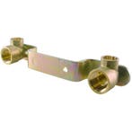 Riko Messing Soldeer Muurplaat Beugel Gemini 1/2 x 15cm, Ophalen of Verzenden, Nieuw