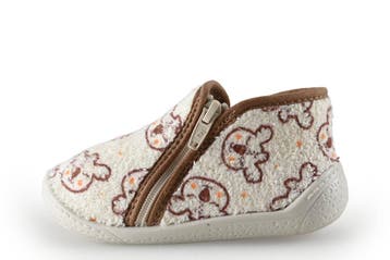 Milo &amp; Mila Pantoffels Meisjes in maat 22 Beige, Kinderen en Baby's, Verzenden, Jongen of Meisje, Schoenen, Zo goed als nieuw