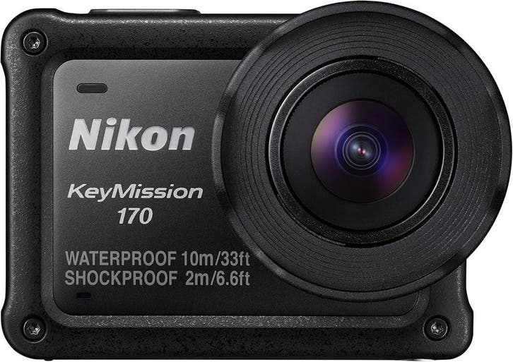 Nikon KeyMission 170 Action Camera - Zwart (Nieuw), Audio, Tv en Foto, Actiecamera's, Nieuw, Verzenden